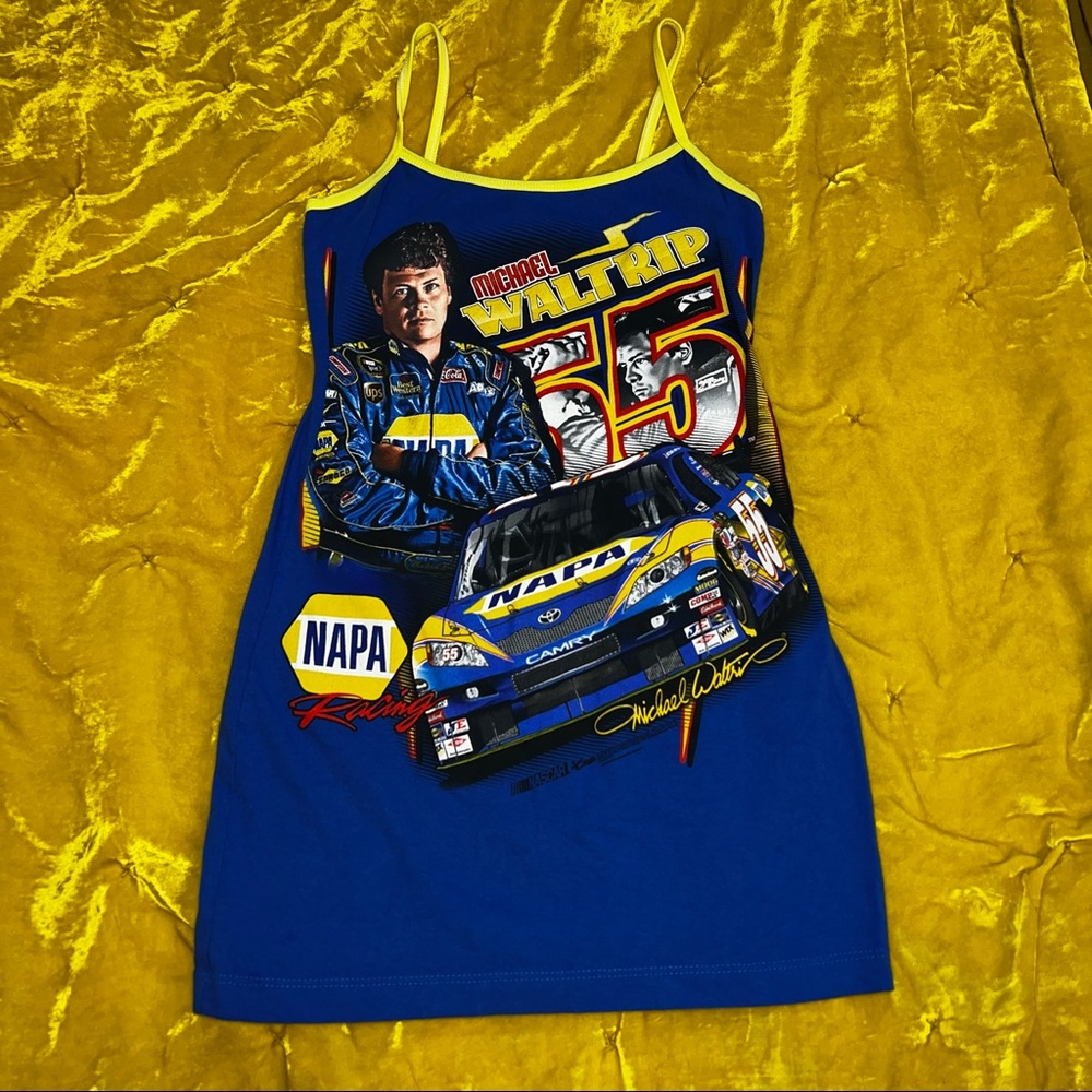 Michael Waltrip NASCAR Printed Dress